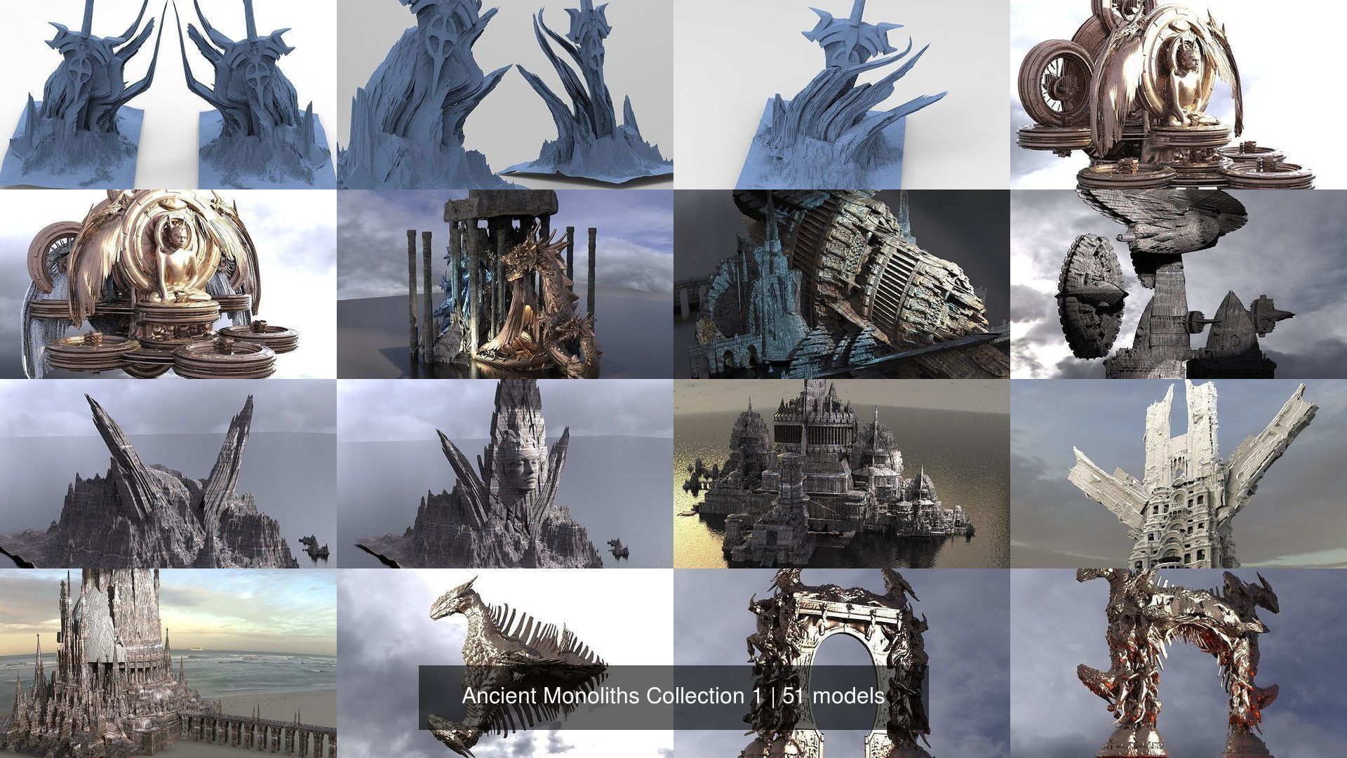 Ancient Monoliths Collection 1 _2