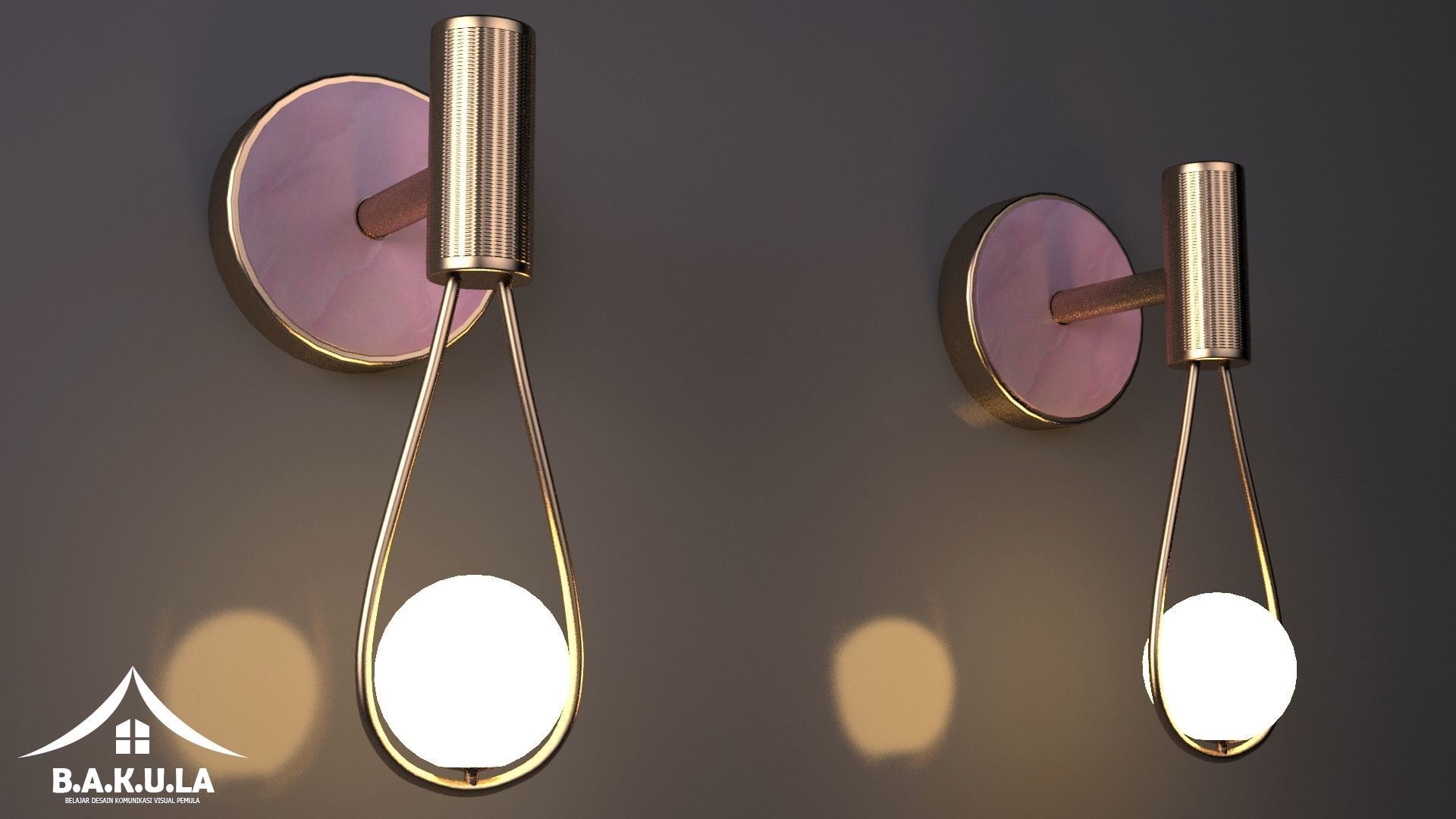 Wall Lamp 3D model_1