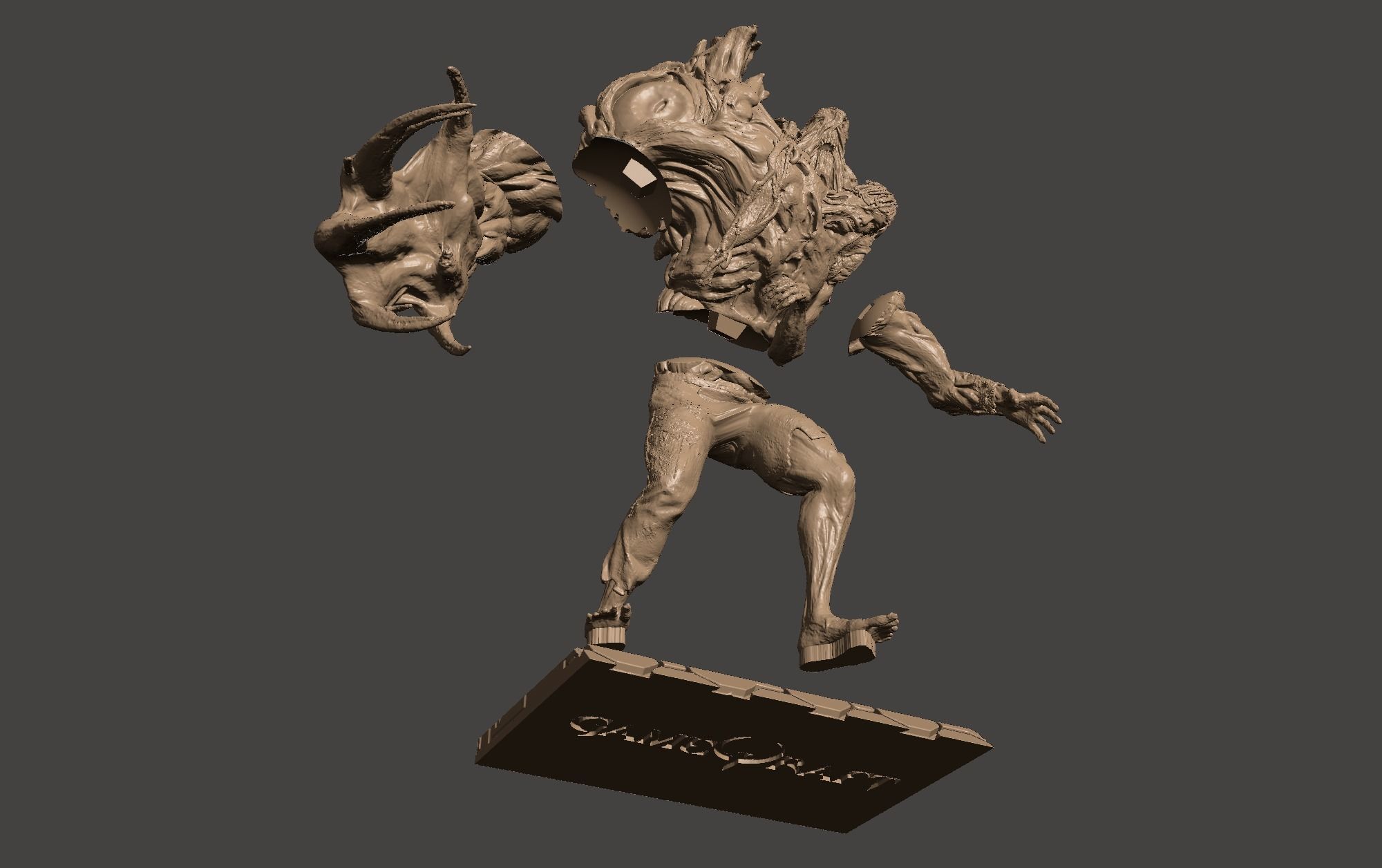 BIRKIN STAGE 2 ULTRA DETAILED STL RESIDENT EVIL 2 RE REMAKE G 3D print model_59
