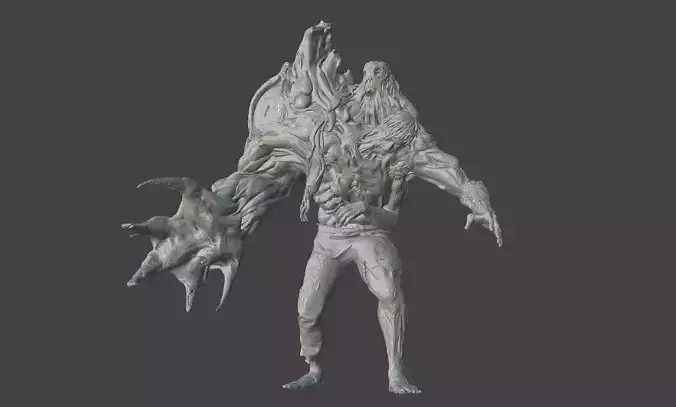 BIRKIN STAGE 2 ULTRA DETAILED STL RESIDENT EVIL 2 RE REMAKE G 3D print model