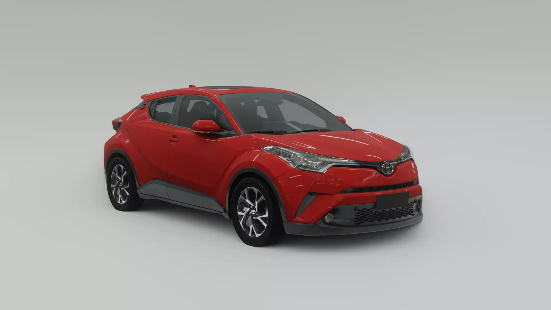 Toyota C-HR 3D model_0