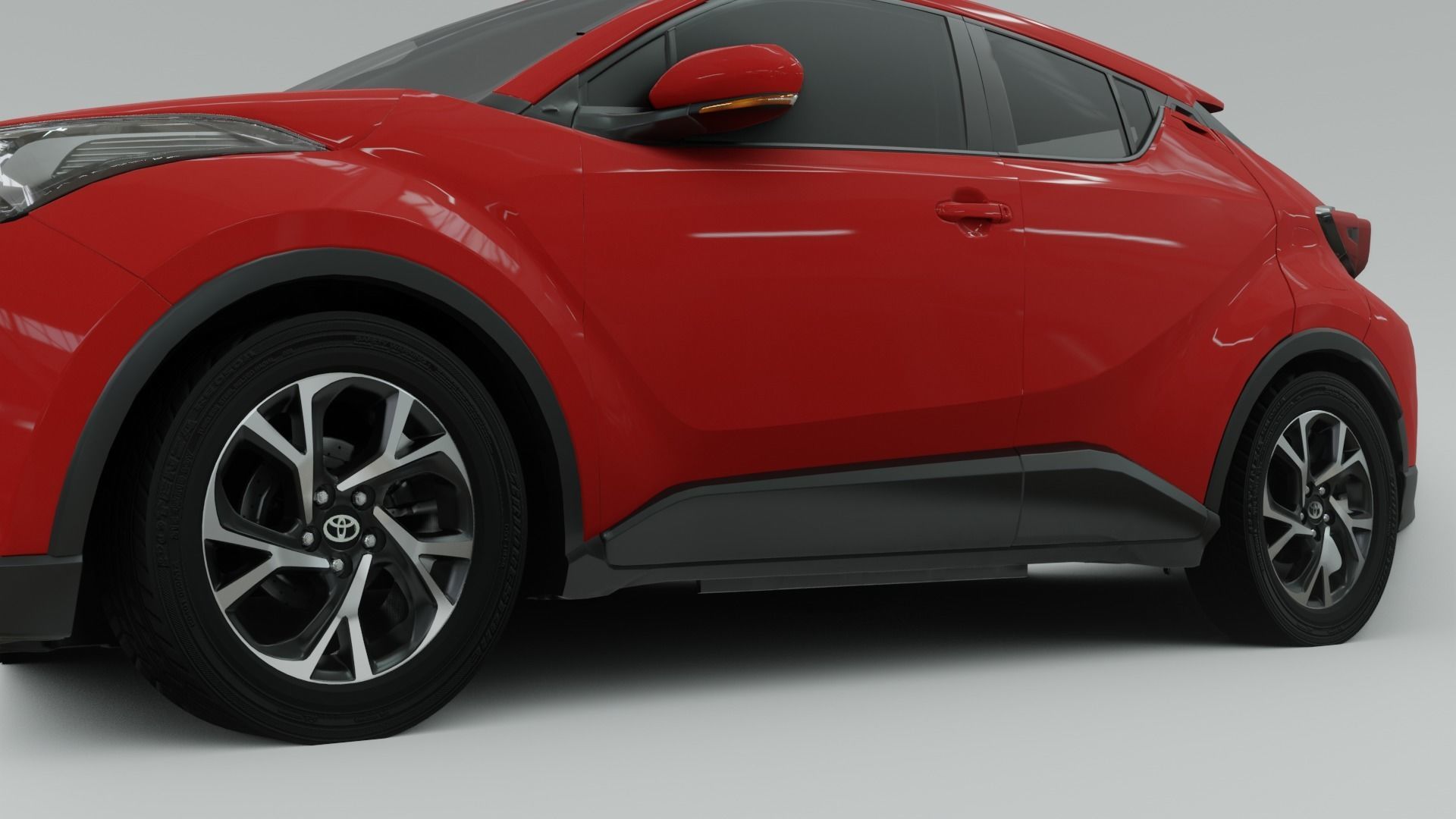 Toyota C-HR 3D model_4