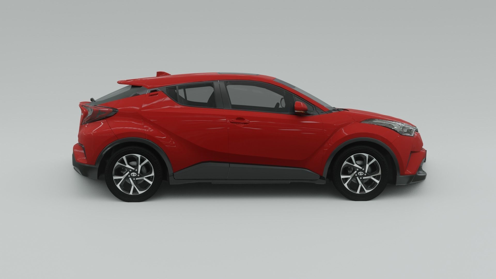 Toyota C-HR 3D model_1