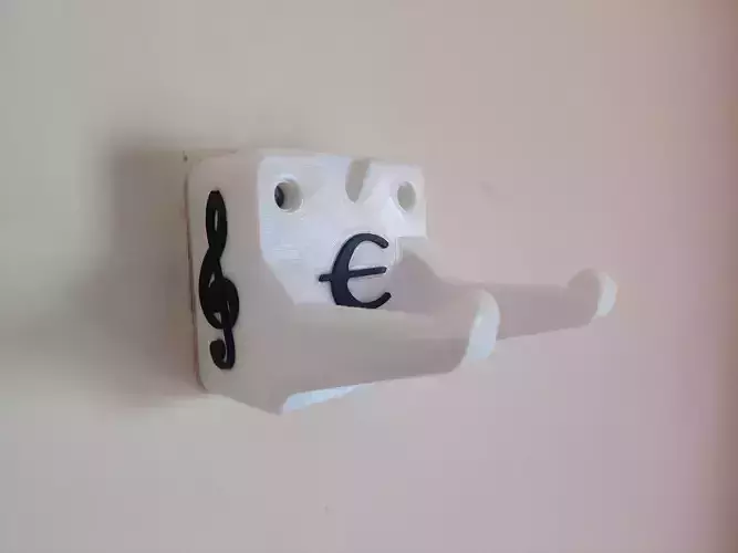 Guitar Wall Mount 3D print model