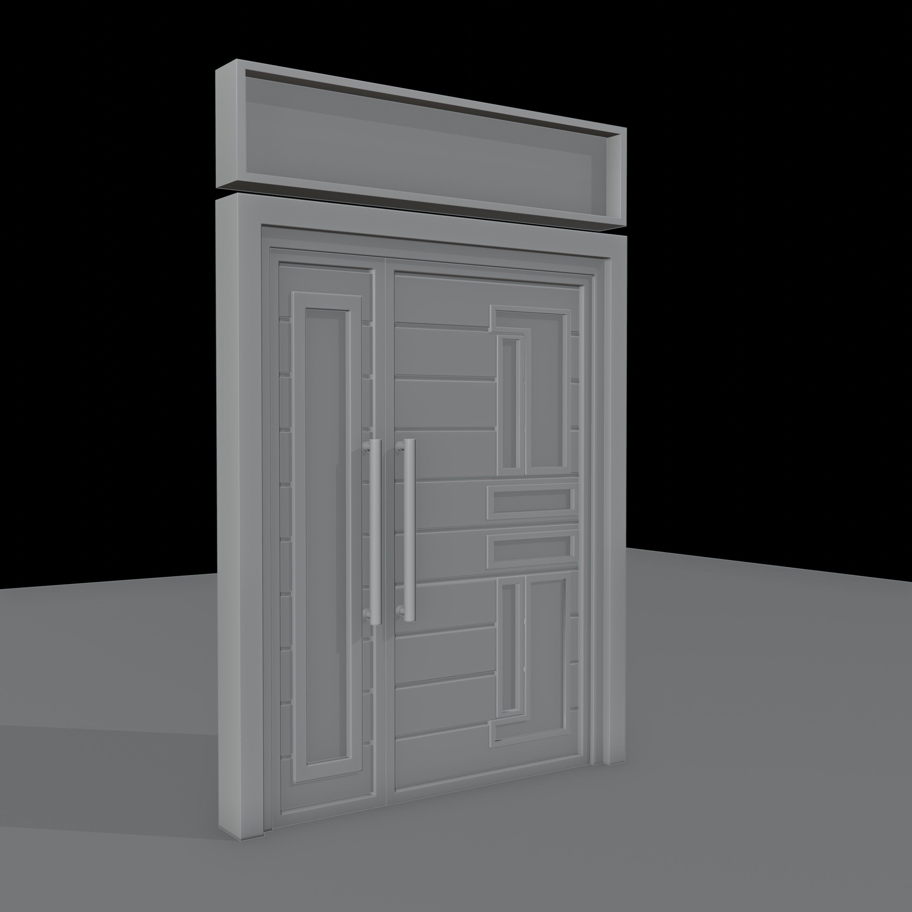 Main Door 3D model_5