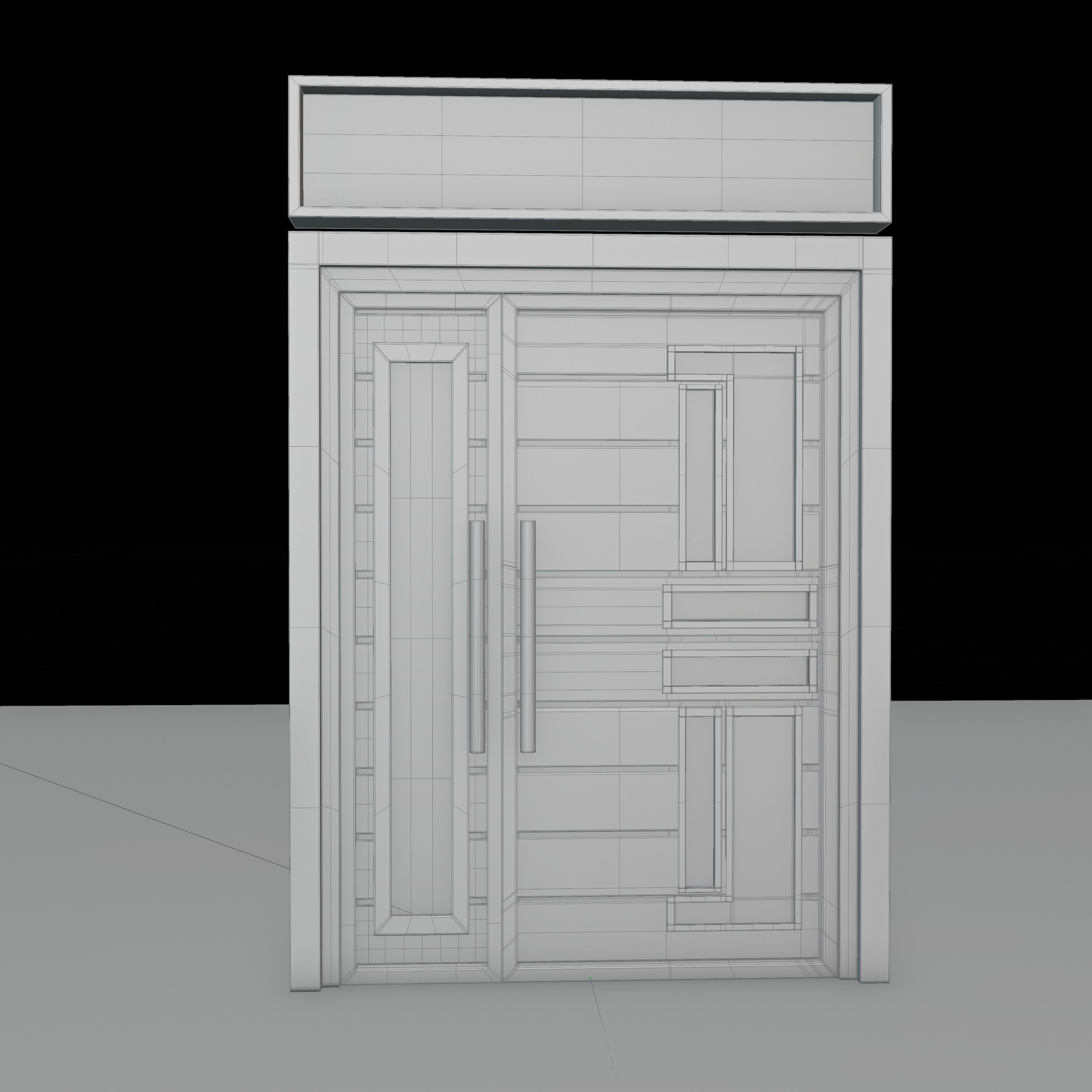 Main Door 3D model_6