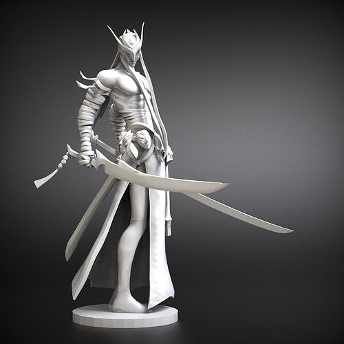 STL Yone Base skin League of legends 3d Model 3D print model