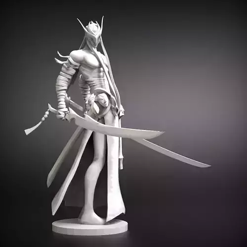 STL Yone Base skin League of legends 3d Model