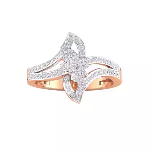 Women Rings STL OBJ FBX Renders Details 3D print model