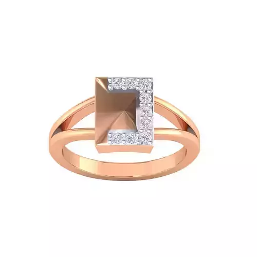 Women Rings STL OBJ FBX Renders Details 3D print model