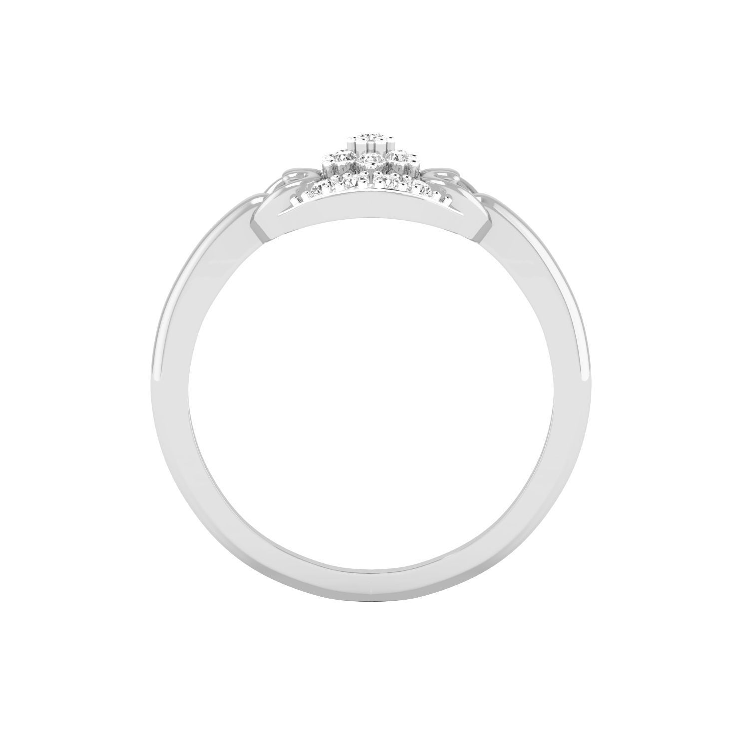 Women Rings STL OBJ FBX Renders Details 3D print model_20