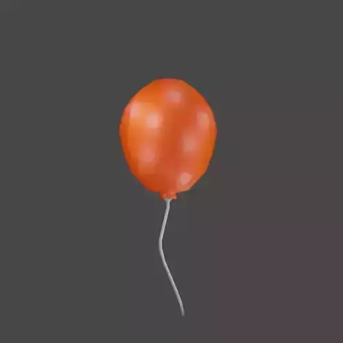 Baloon Low Poly