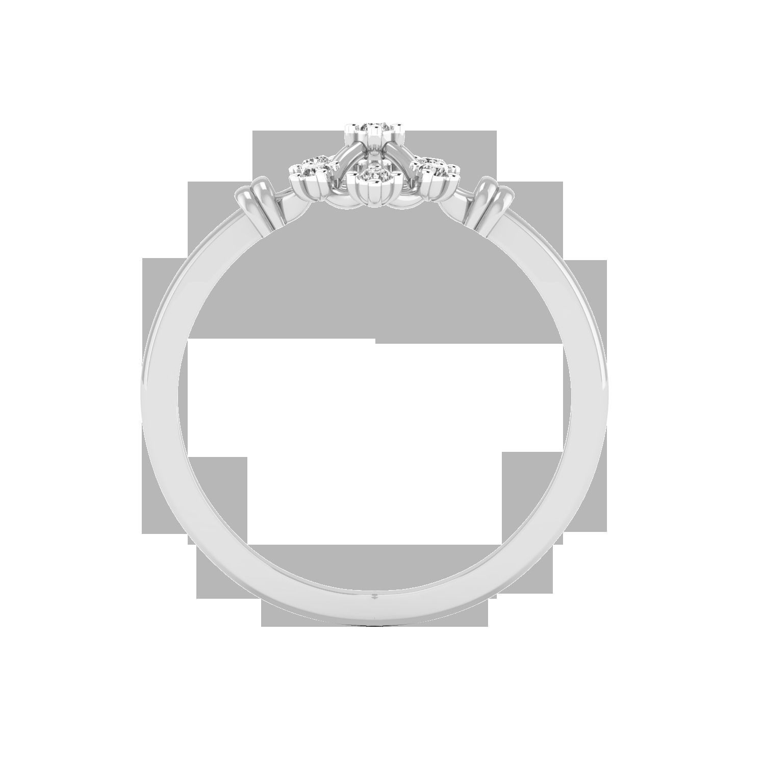 Women Wedding Engagement Ring STL OBJ FBX Renders Details 3D print model_22