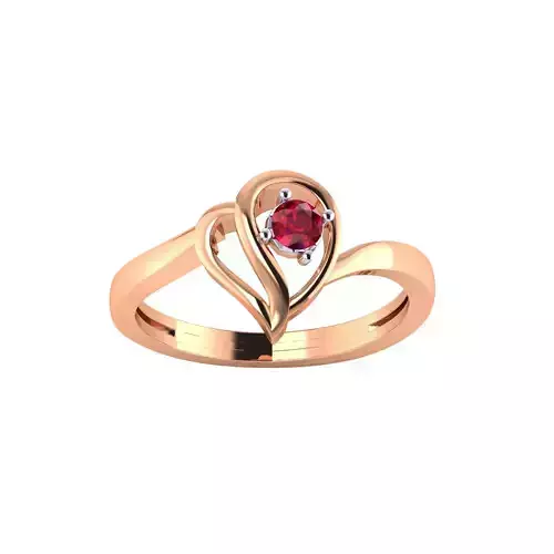 Women Wedding Engagement Ring STL OBJ FBX Renders Details