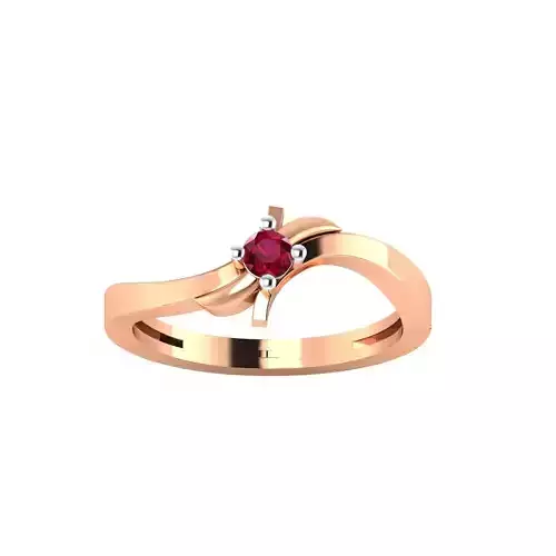 Women Wedding Engagement Ring STL OBJ FBX Renders Details