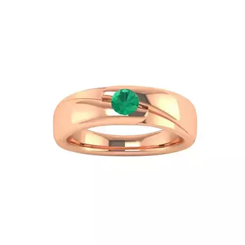 Women Band Ring STL OBJ FBX Renders Details