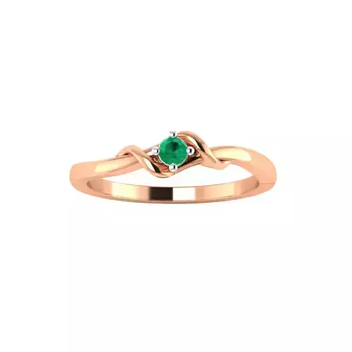 Women Wedding Engagement Ring STL OBJ FBX Renders Details