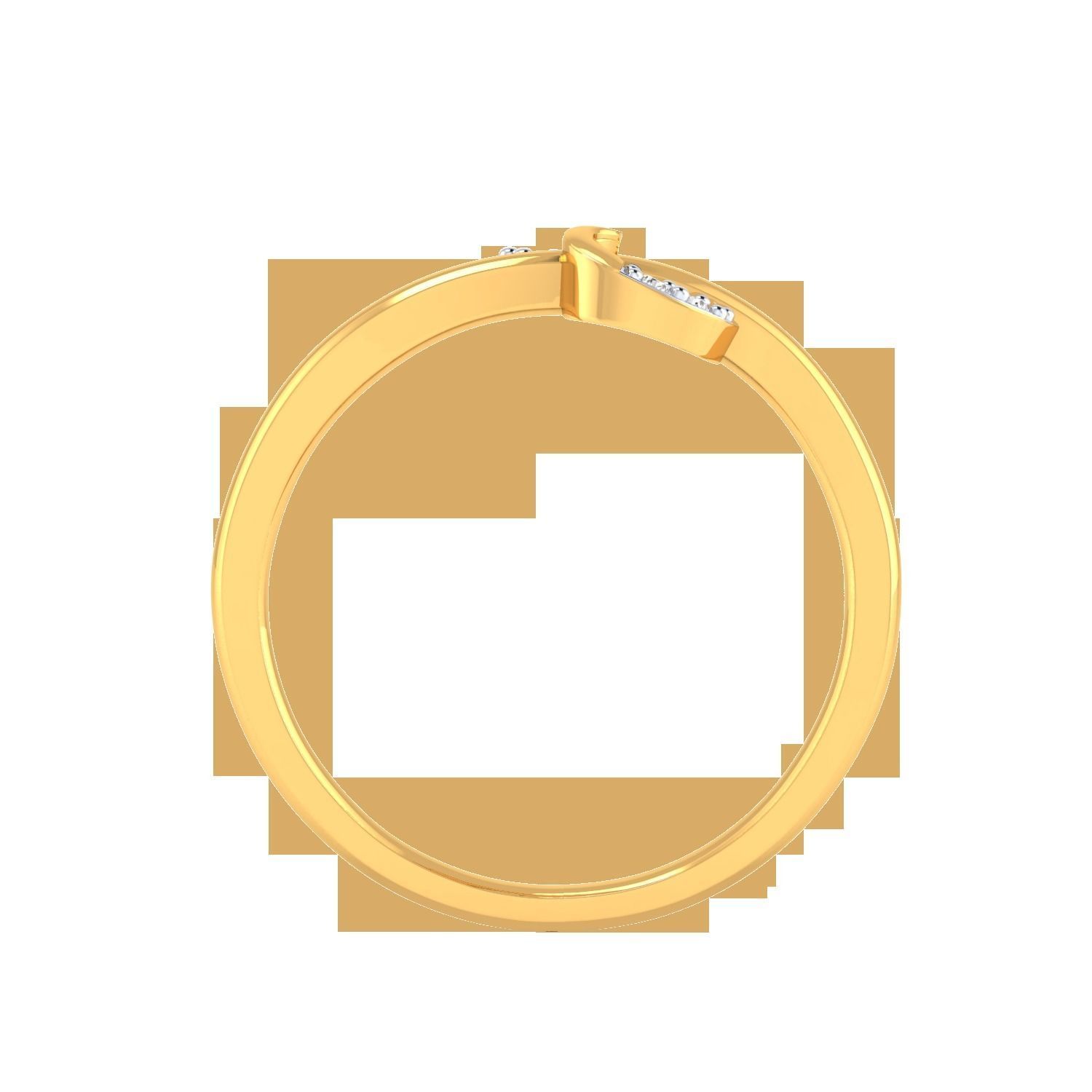 Women Wedding Engagement Ring STL OBJ FBX Renders Details 3D print model_24