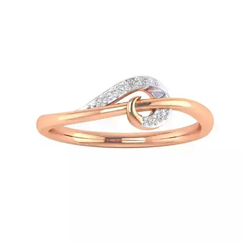 Women Wedding Engagement Ring STL OBJ FBX Renders Details