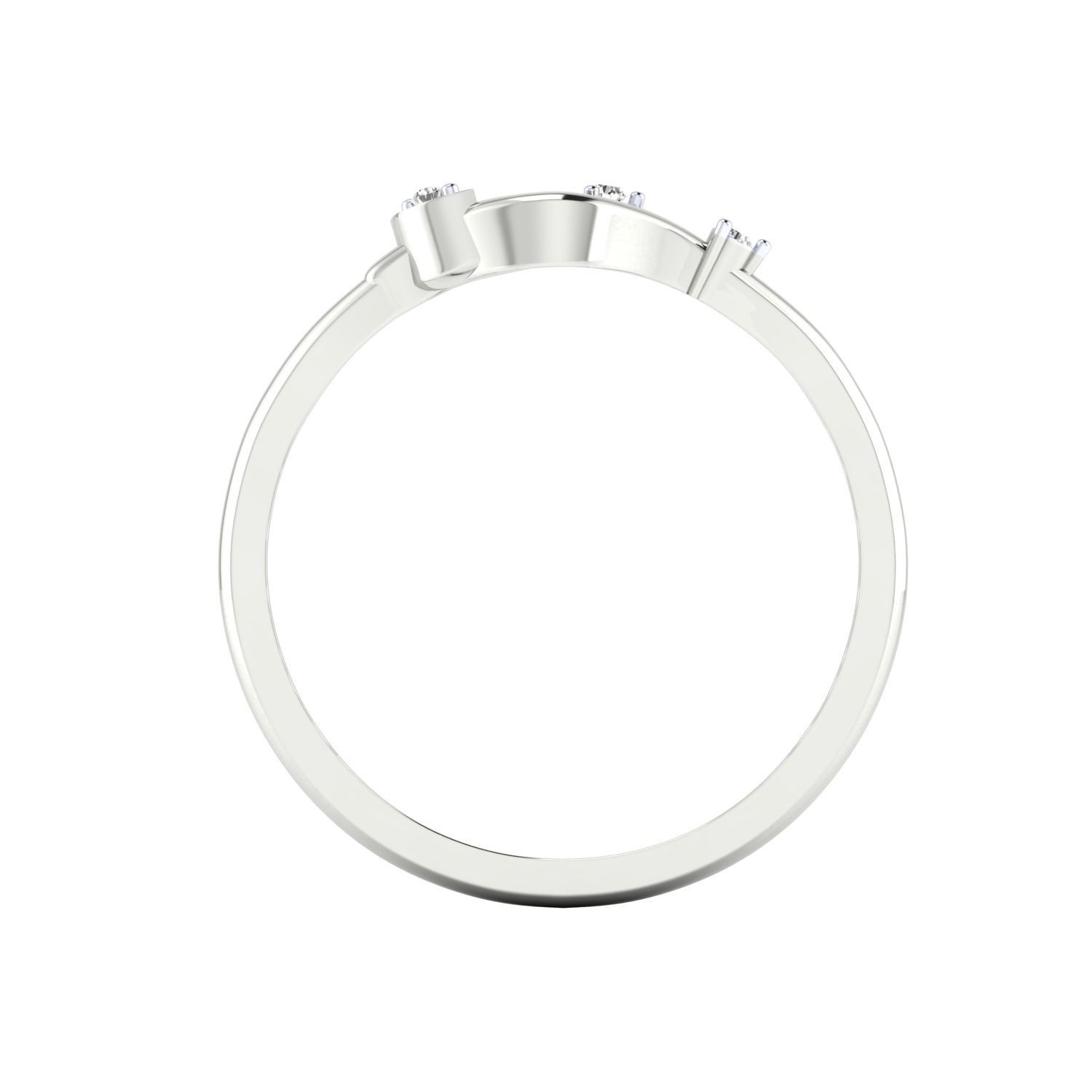 Women Wedding Engagement Ring STL OBJ FBX Renders Details 3D print model_22