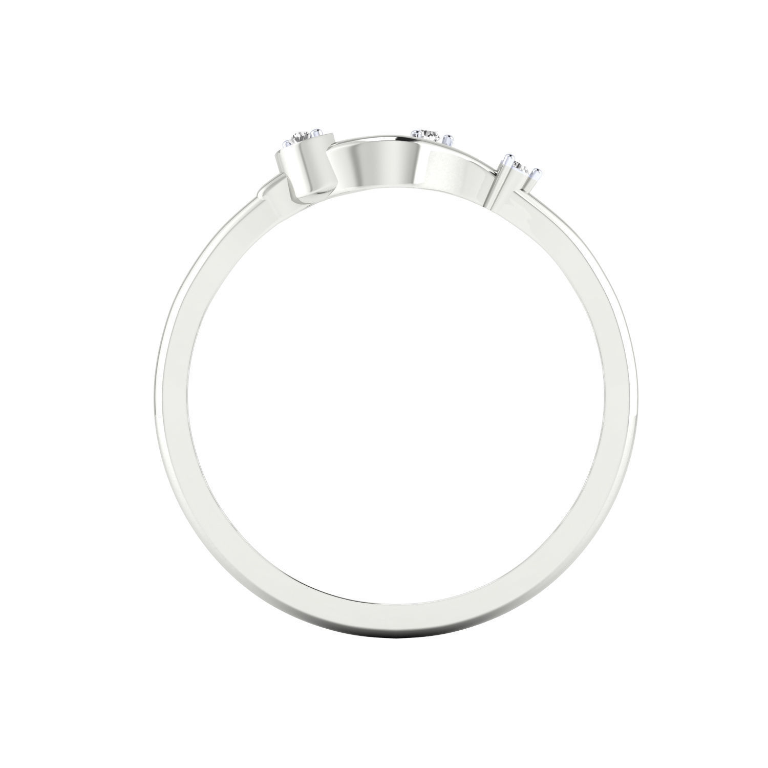 Women Wedding Engagement Ring STL OBJ FBX Renders Details 3D print model_21