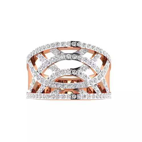  Women Heavy Ring STL OBJ FBX Renders Details