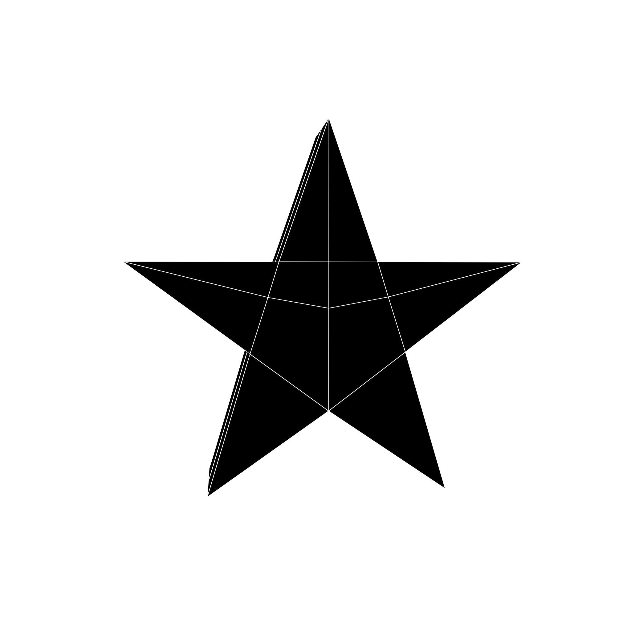 3D model Star Shape v1 001 VR / AR / low-poly | CGTrader