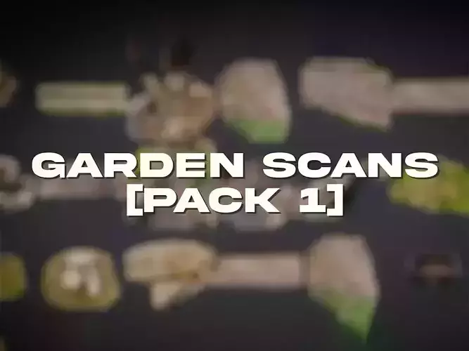 Garden Scans VOL 1 3D model