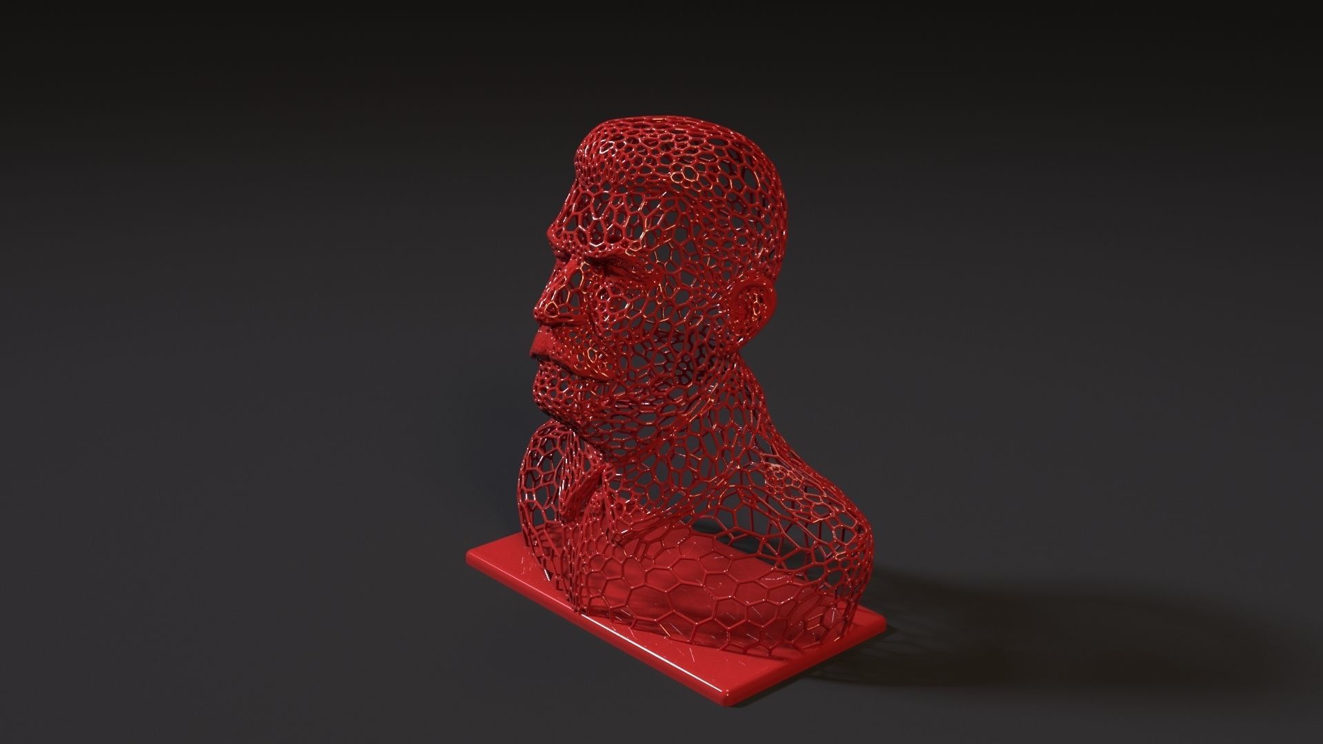 Stalin bust 3D print model_1