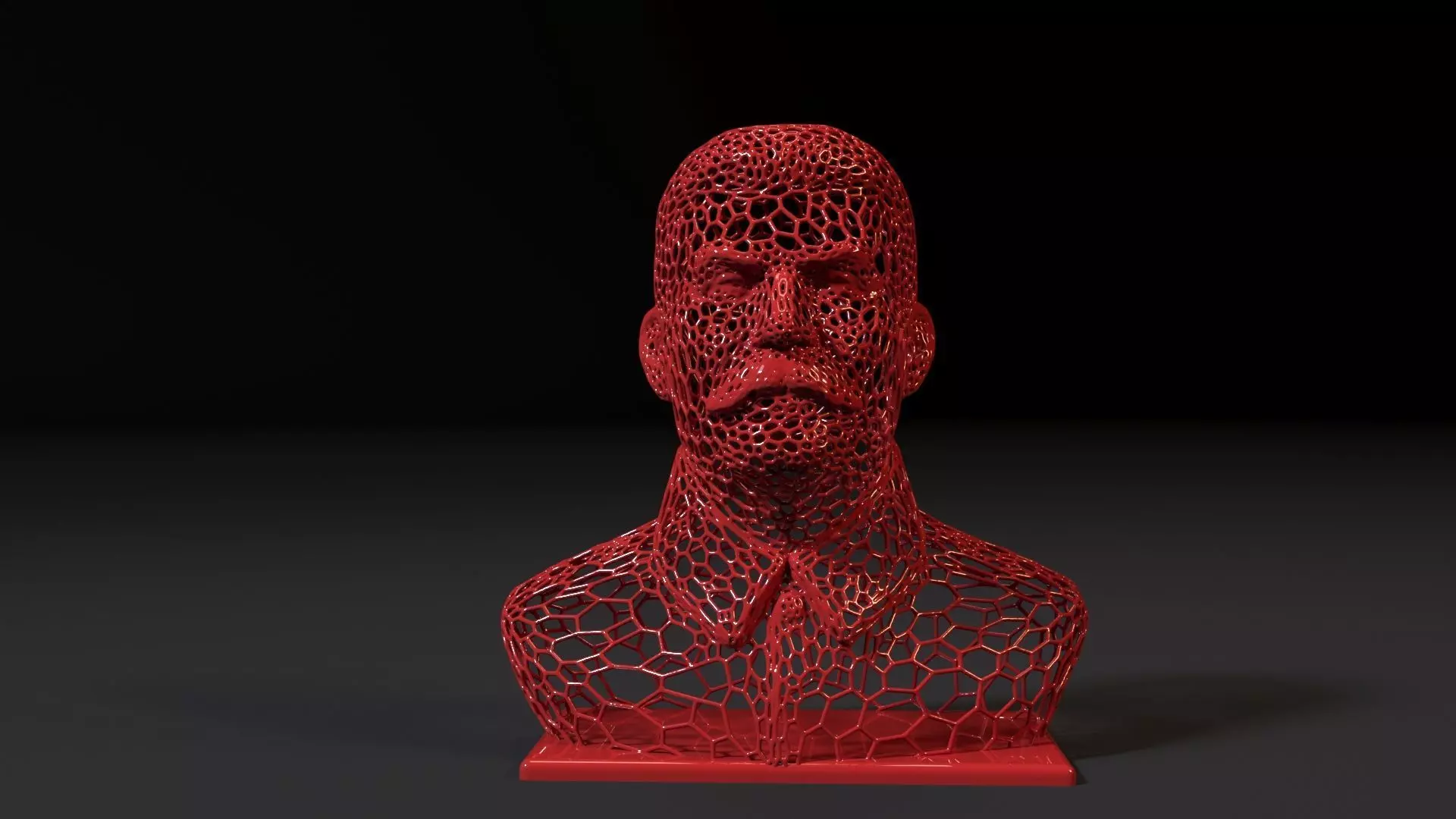 Stalin bust 3D print model_0