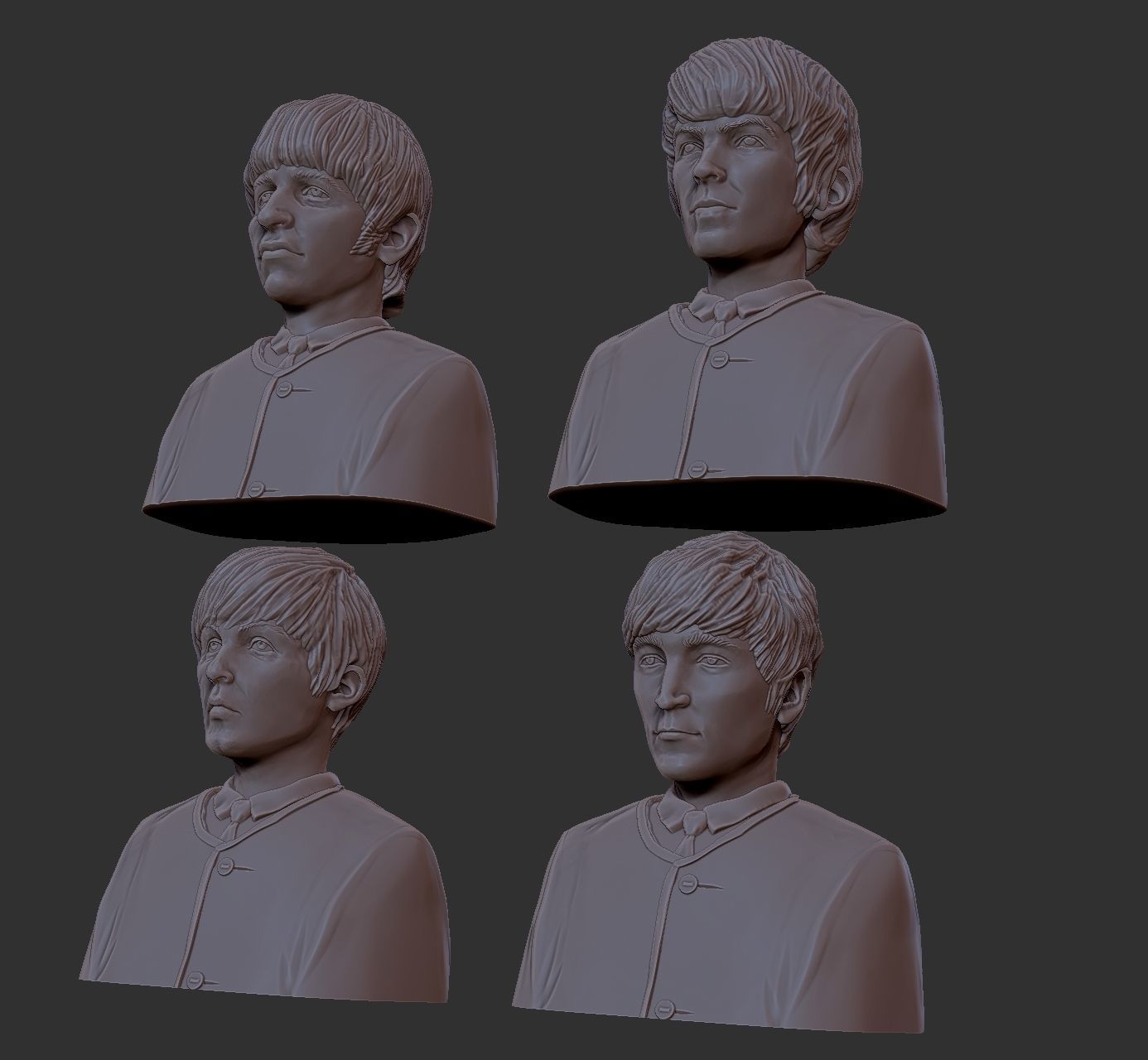 The Beatles 3D print model_17