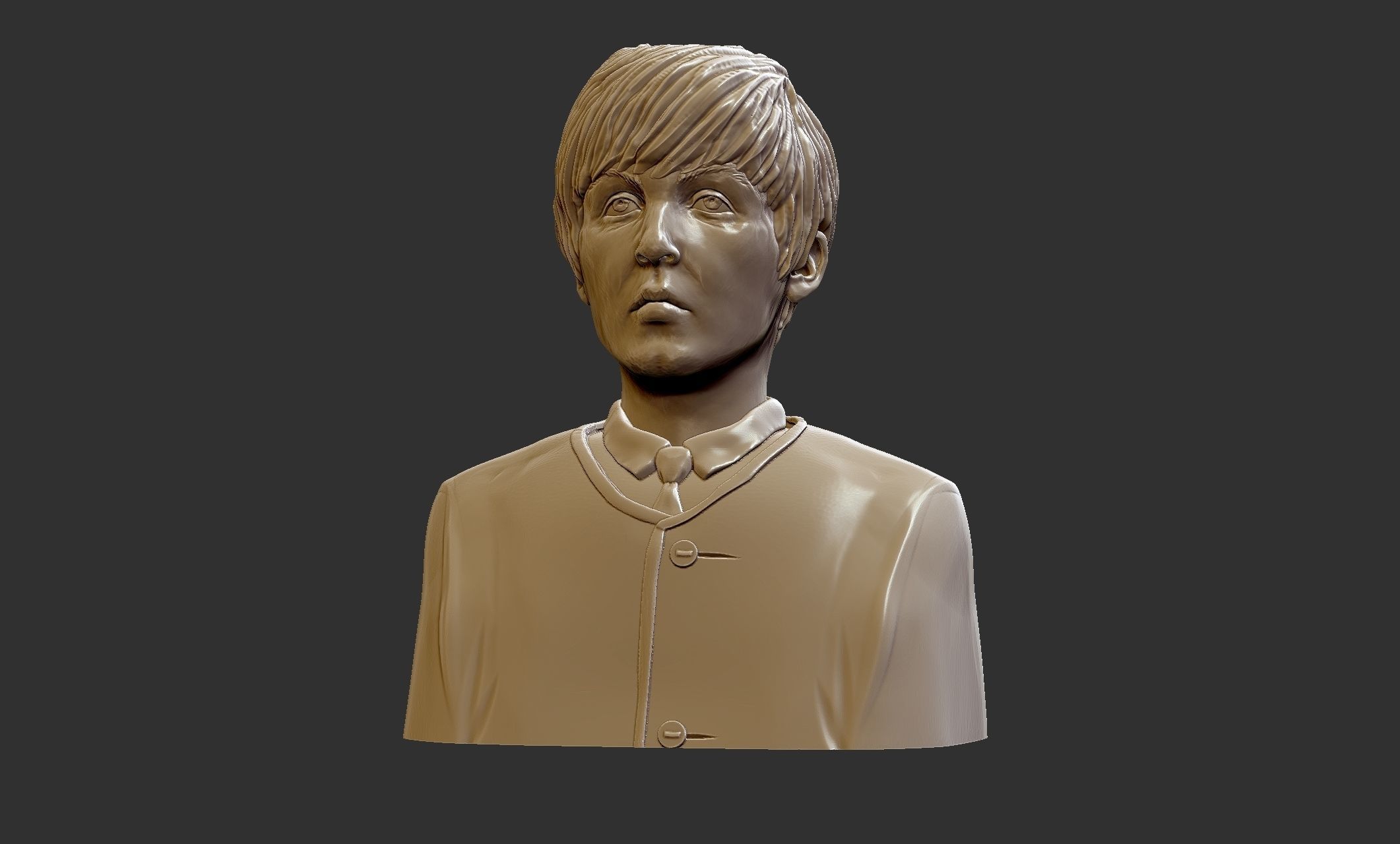 The Beatles 3D print model_4