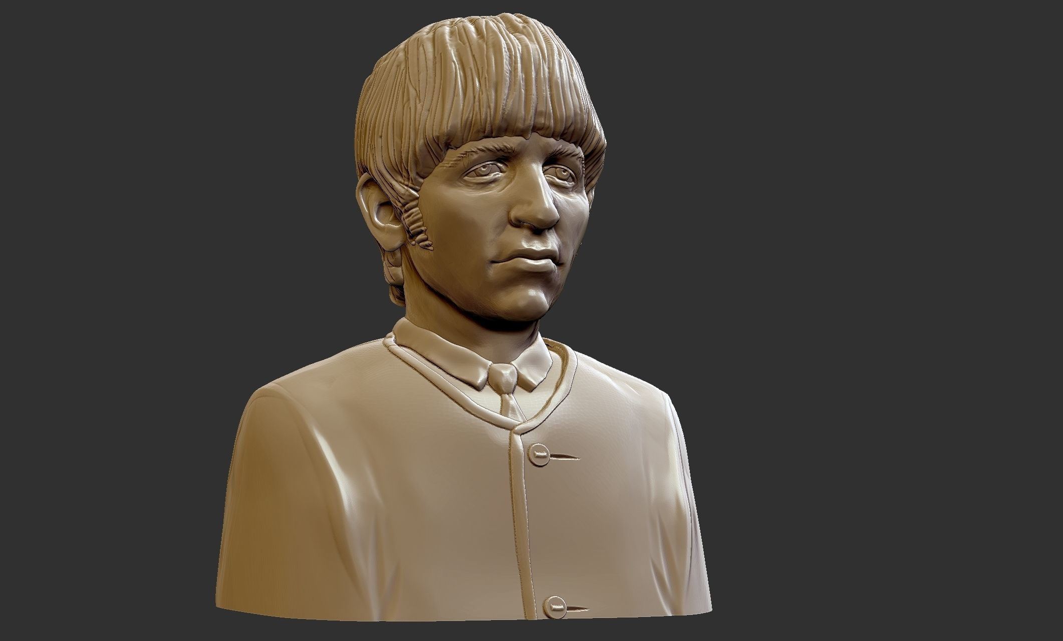 The Beatles 3D print model_5