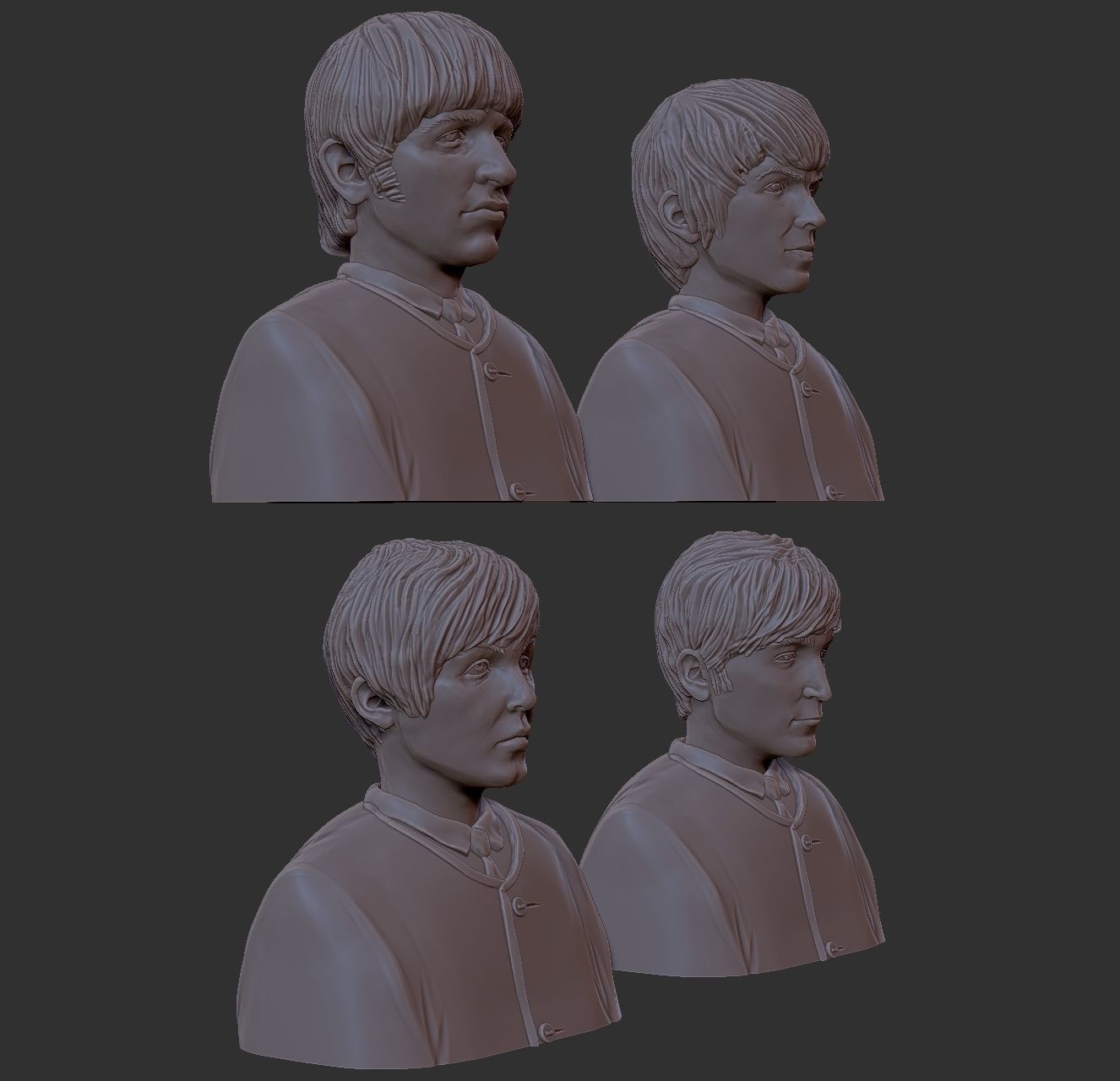 The Beatles 3D print model_16
