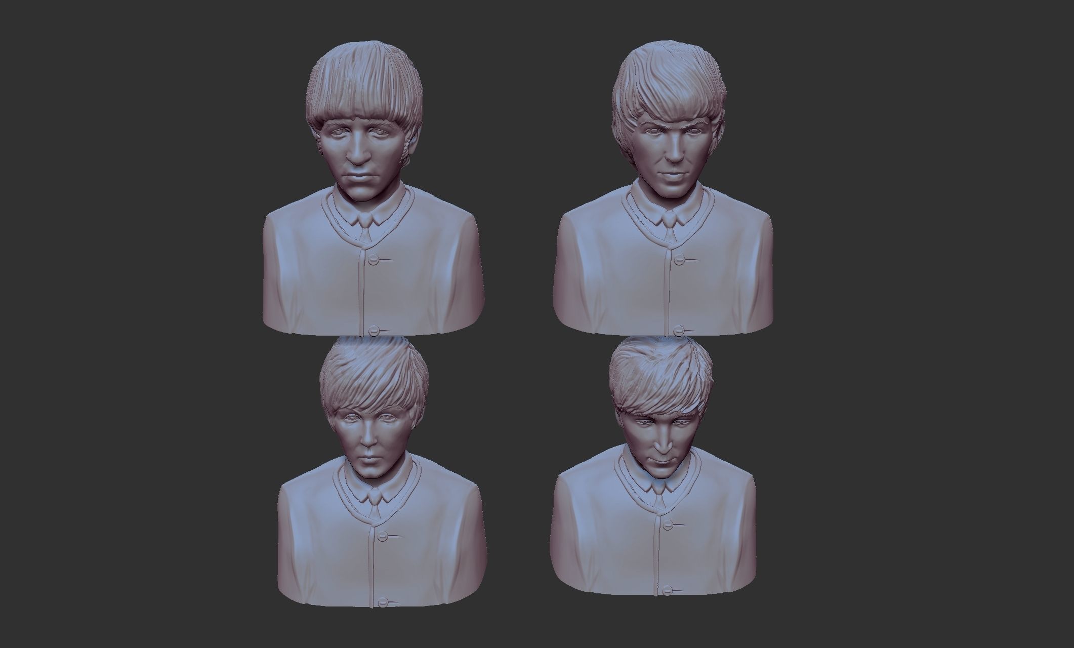 The Beatles 3D print model_20