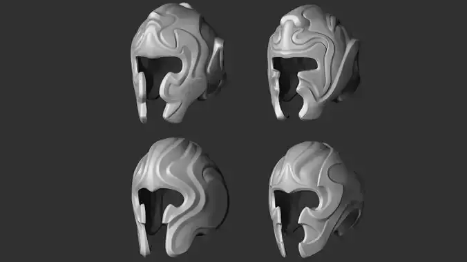 Fantasy Medieval Helmets 