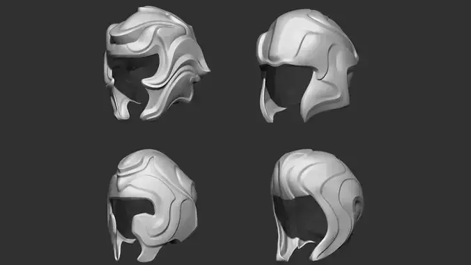 Fantasy Medieval Helmets 