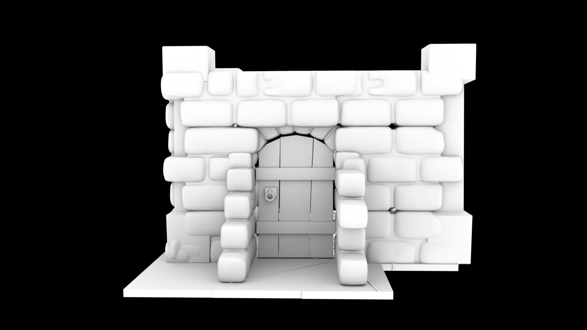 3D DUNGEON STYLE  Low-poly 3D model_8
