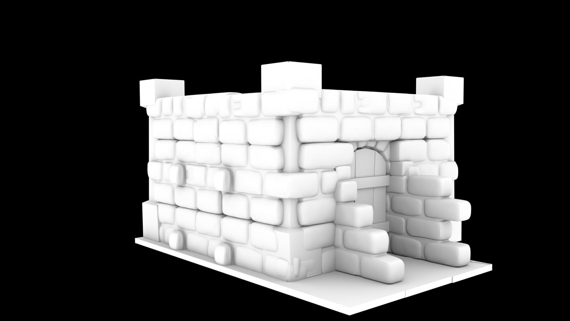 3D DUNGEON STYLE  Low-poly 3D model_7
