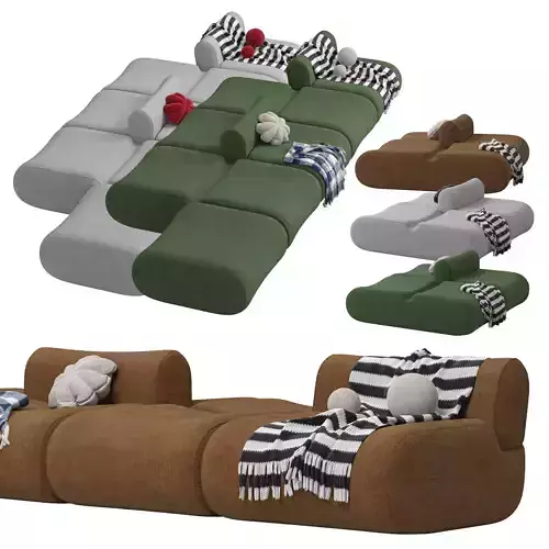 Modular Sofa Jardan Furneture Lemmy 3D model