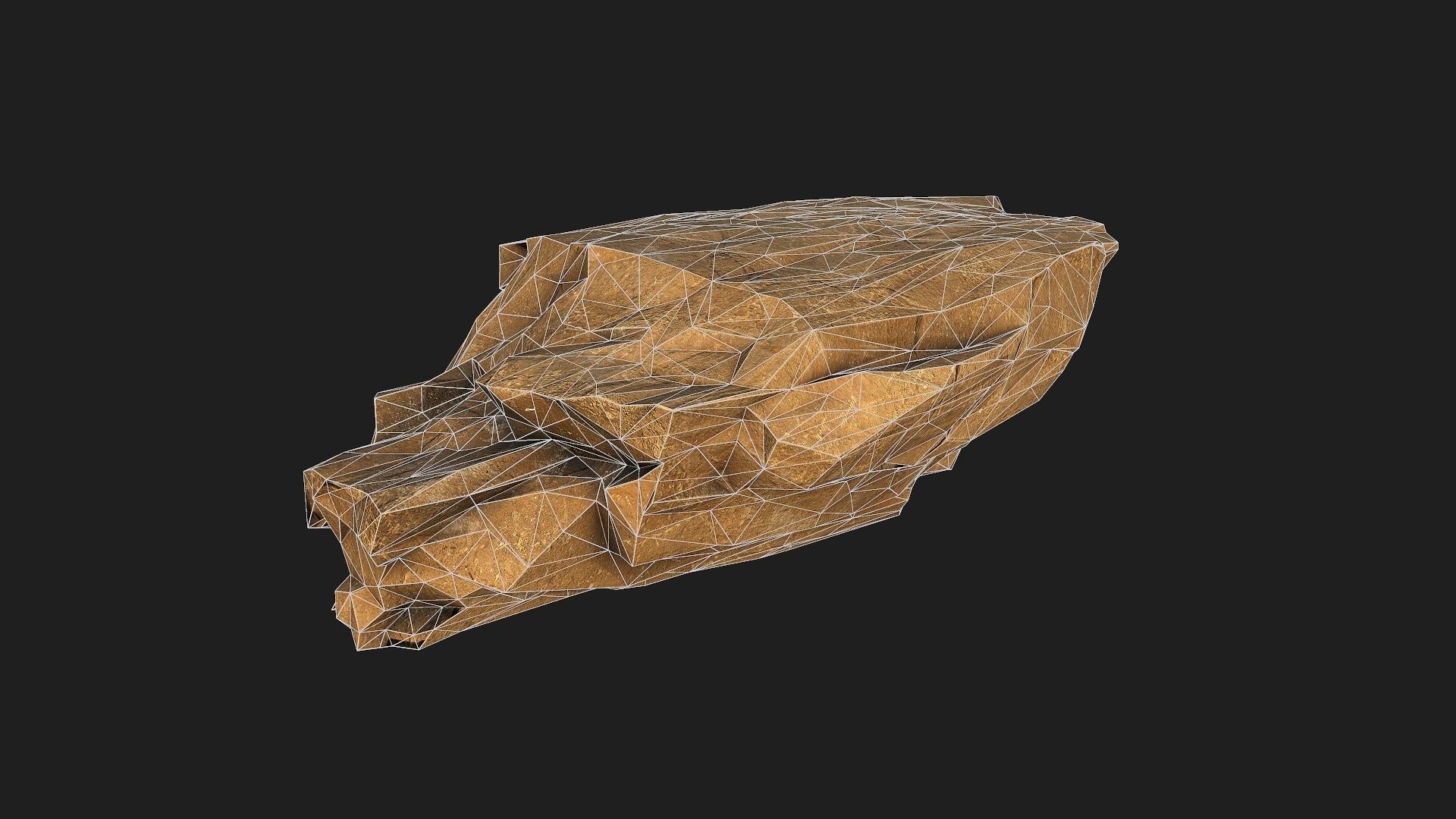 desert rocks - 3D Models PBR Pack 10 Low-poly 3D model_13