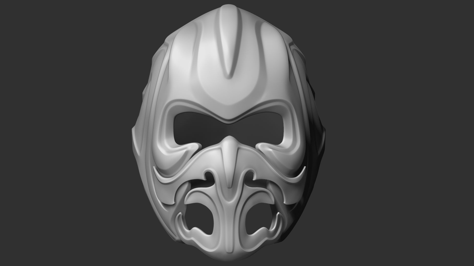 Fantasy Medieval Helmets 3D model_9