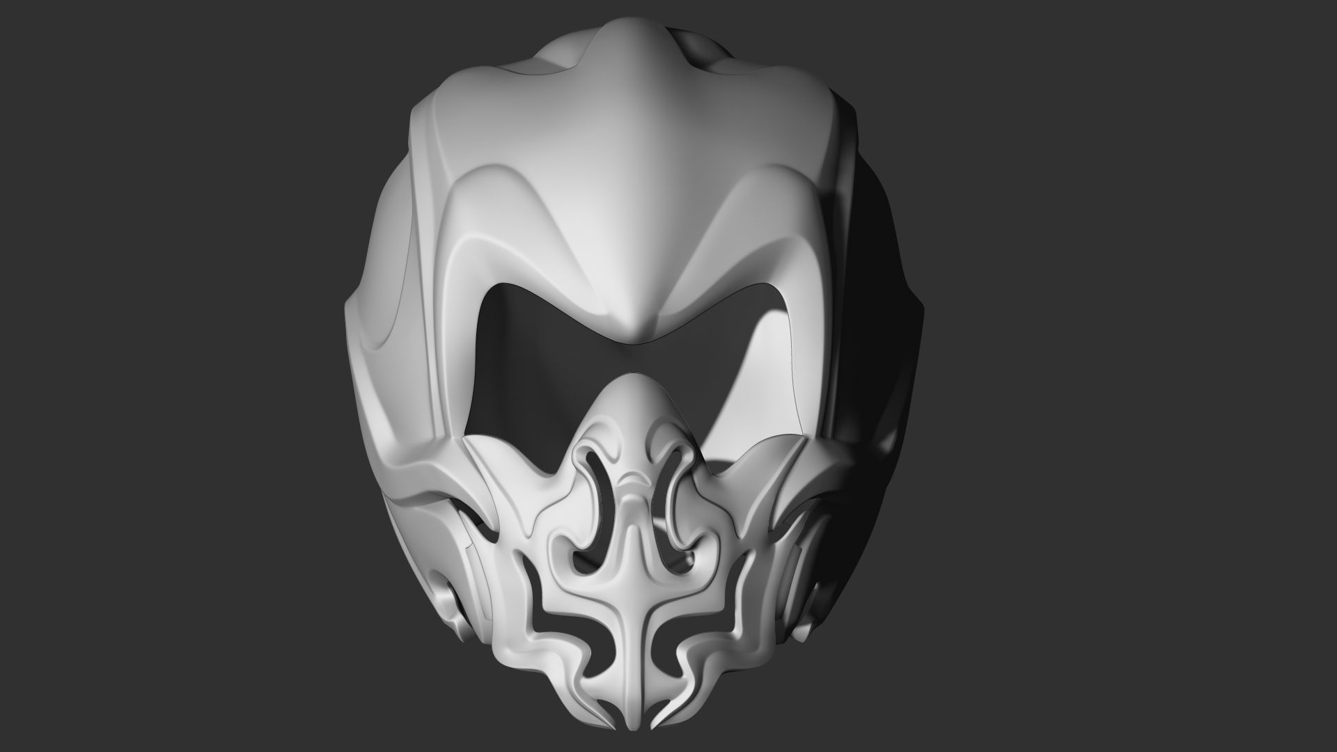 Fantasy Medieval Helmets  3D model_13