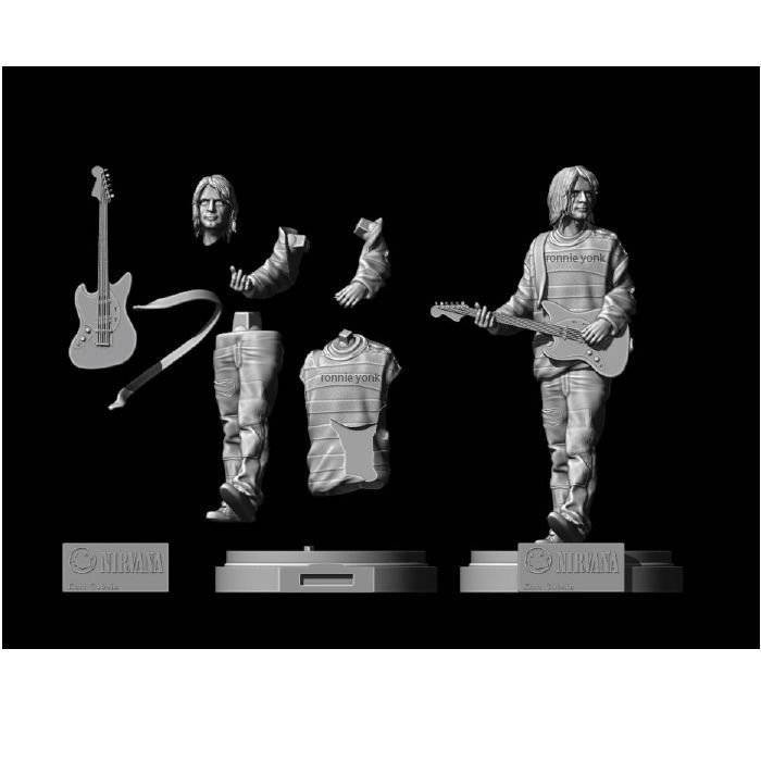 Dave Grohl - Nirvana 3Dprinting  3D print model_14