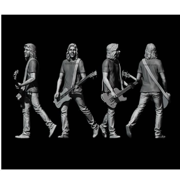 Dave Grohl - Nirvana 3Dprinting  3D print model_10