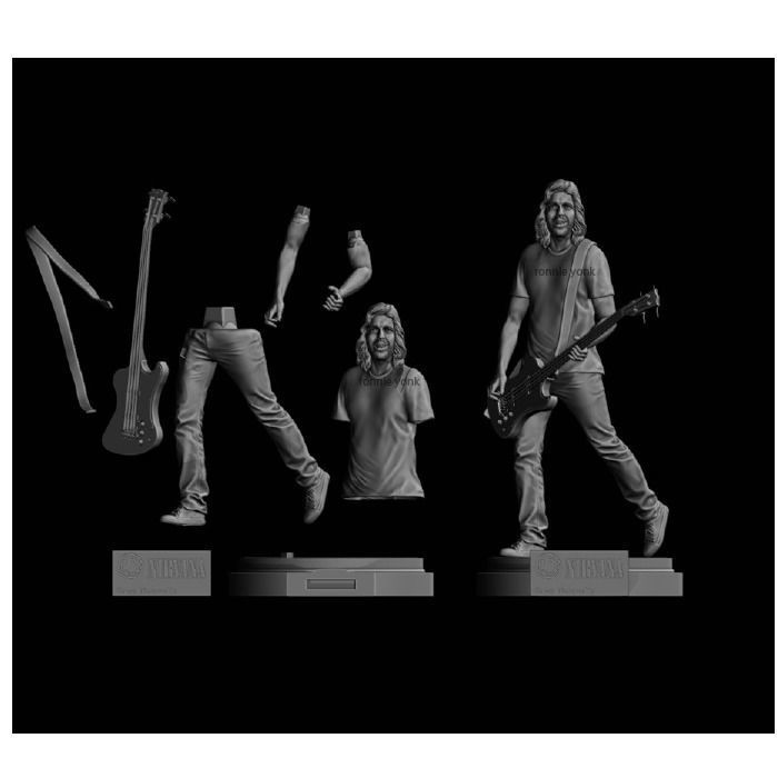 kurt cobain - Nirvana 3Dprinting 3D model 3D printable | CGTrader