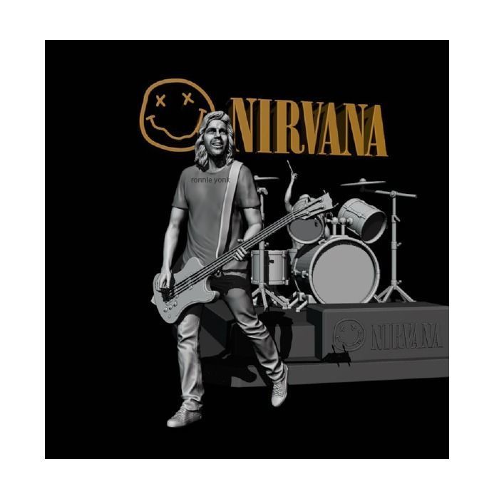 kurt cobain - Nirvana 3Dprinting 3D model 3D printable | CGTrader