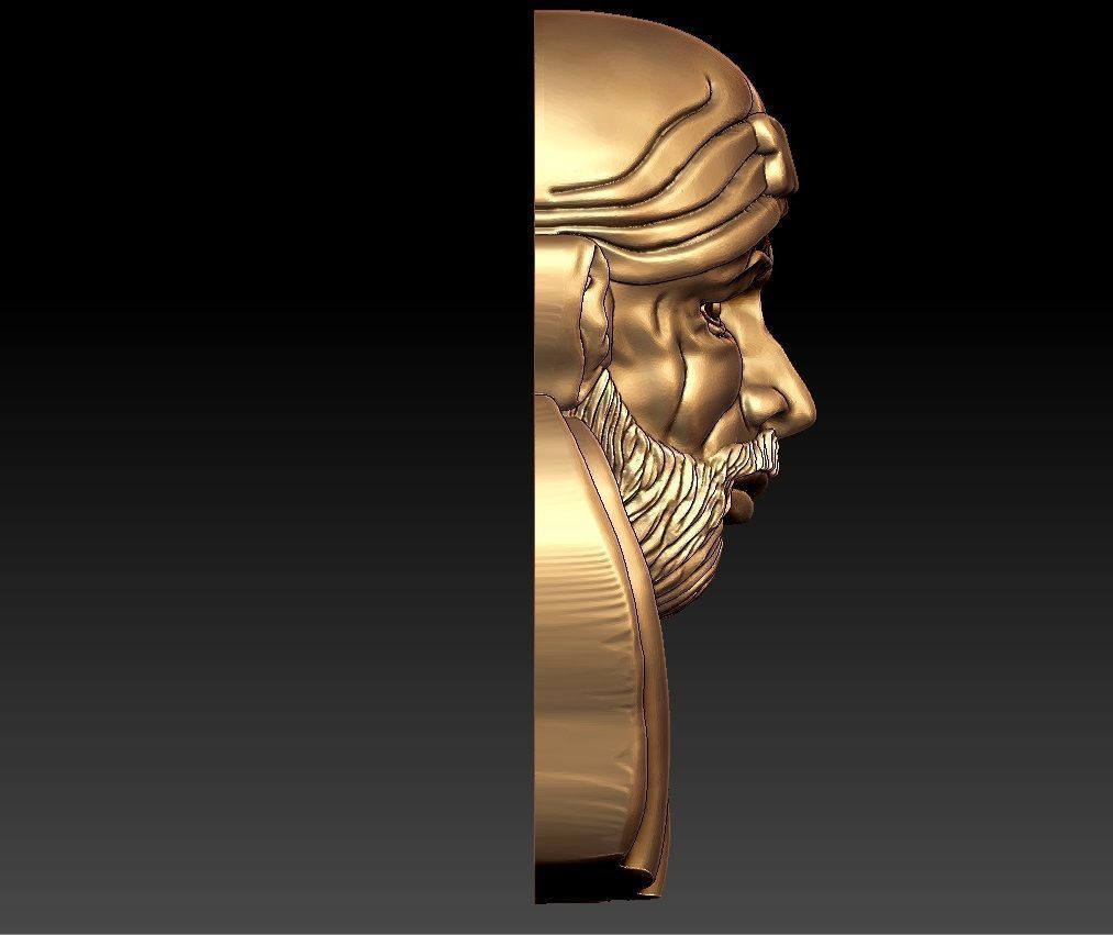 SAIBABA PENDENT 3D print model_3