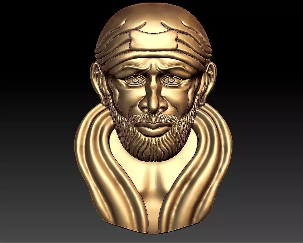 SAIBABA PENDENT 3D print model_0