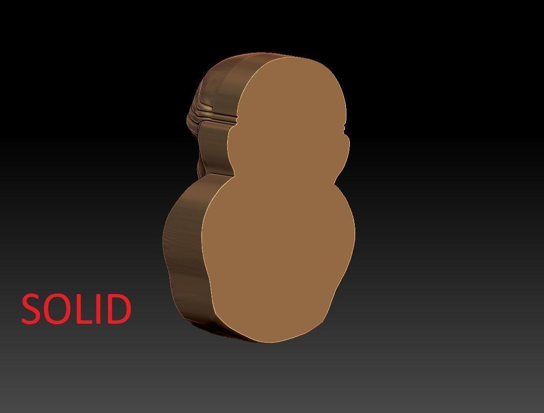 SAIBABA PENDENT 3D print model_5